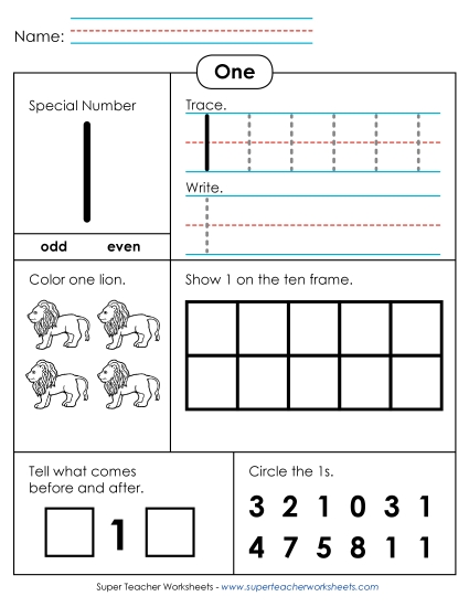 Number One - Special Number: One