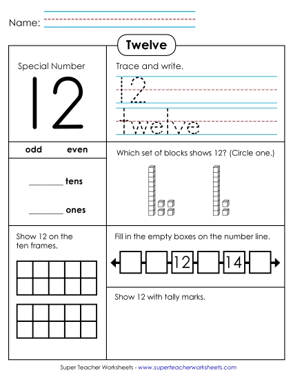 Number Twelve - Special Number: Twelve