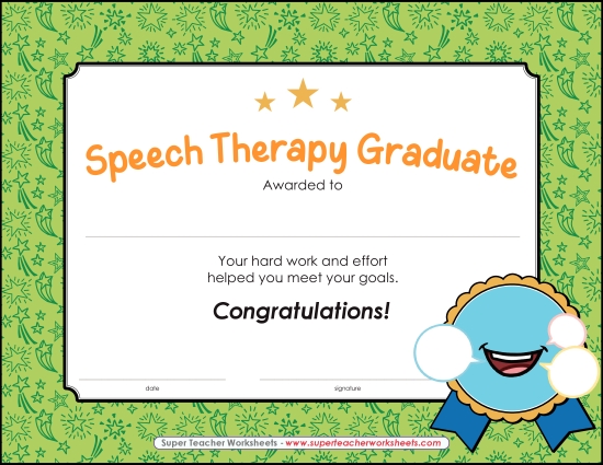 Other School Subjects - Speech Therapy Graduate Other School Subjects - Speech Therapy Graduate