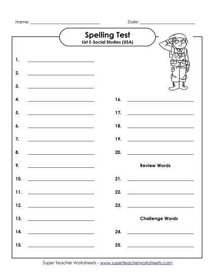 Spelling Test - Spelling Test Spelling Test - Spelling Test