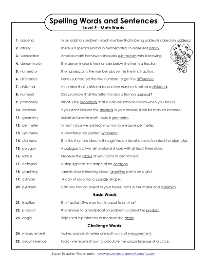 Spelling Test - Spelling Test Sentences Spelling Test - Spelling Test Sentences