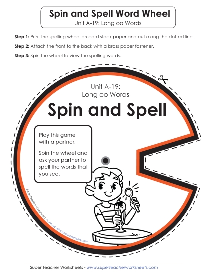 Flashcards, Word Wheel, and Slider - Spin and Spell (A-19) Flashcards, Word Wheel, and Slider - Spin and Spell (A-19)