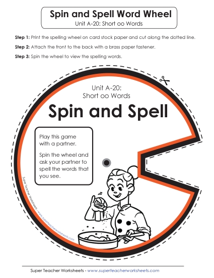 Flashcards, Word Wheel, and Slider - Spin and Spell (A-20) Flashcards, Word Wheel, and Slider - Spin and Spell (A-20)