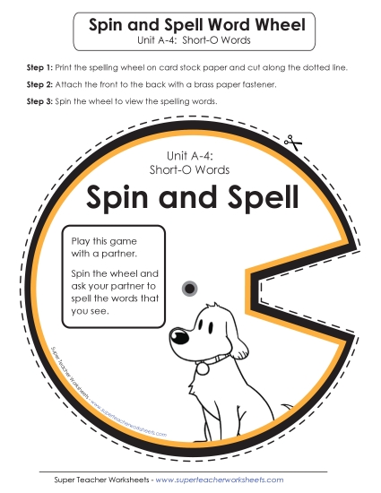 Flashcards, Word Wheel, and Slider - Spin and Spell (A-4) Flashcards, Word Wheel, and Slider - Spin and Spell (A-4)