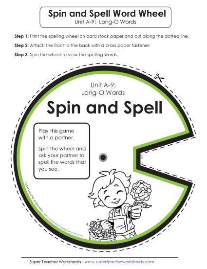 Flashcards, Word Wheel, and Slider - Spin and Spell (A-9) Flashcards, Word Wheel, and Slider - Spin and Spell (A-9)