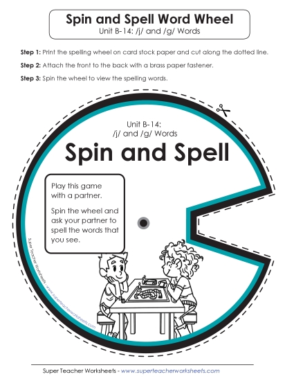 Flashcards, Word Wheel, and Slider - Spin and Spell (B-14) Flashcards, Word Wheel, and Slider - Spin and Spell (B-14)