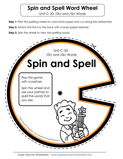 Flashcards - Spin-and-Spell (C-20) Flashcards - Spin-and-Spell (C-20)
