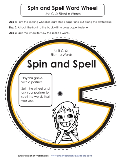 Flashcards and Word Wheel - Spin and Spell (C-6) Flashcards and Word Wheel - Spin and Spell (C-6)