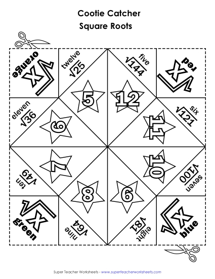 More Math - Square Roots More Math - Square Roots