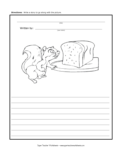 Story Pictures - Squirrel Snack Story Pictures - Squirrel Snack