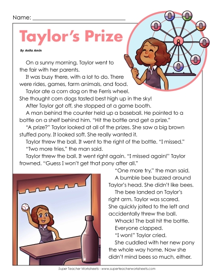 Fiction - Taylor's Prize Fiction - Taylor's Prize