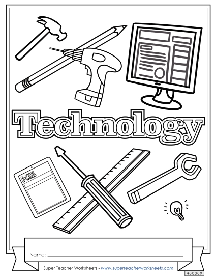 Folder & Binder Covers - Technology Folder & Binder Covers - Technology