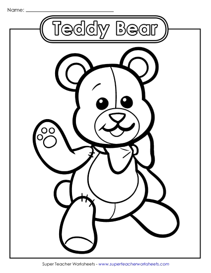Basic Pictures (For Younger Students) - Teddy Bear Basic Pictures (For Younger Students) - Teddy Bear