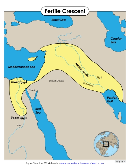 Maps - The Fertile Crescent Maps - The Fertile Crescent