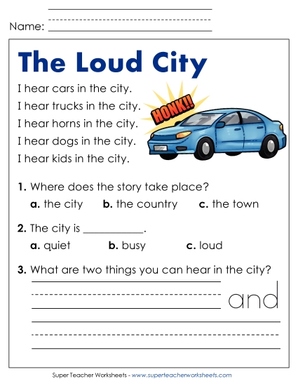 Reading Comprehension and Additional ELA Skills - The Loud City Reading Comprehension and Additional ELA Skills - The Loud City
