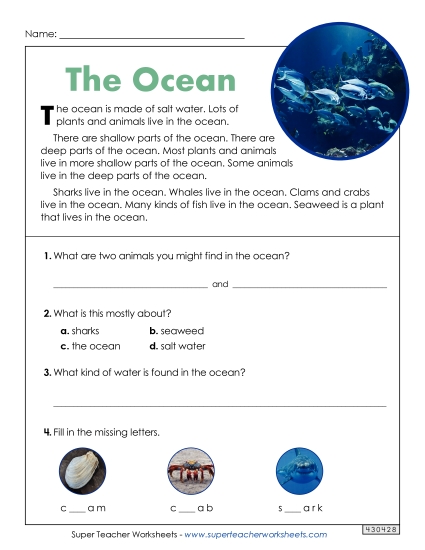 Short Passages - The Ocean (Short Article)