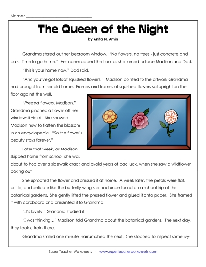 Fiction - The Queen of the Night Fiction - The Queen of the Night