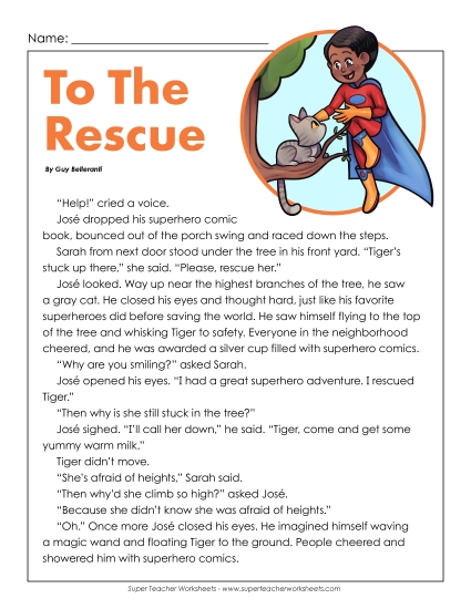 Fiction Stories - To the Rescue (Fiction) Fiction Stories - To the Rescue (Fiction)