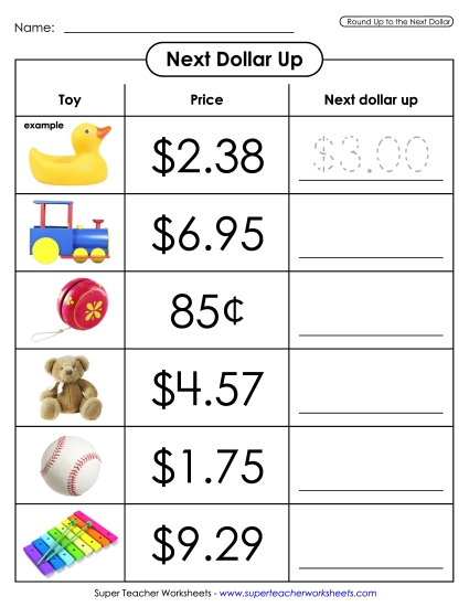 Toys: Dollar Up