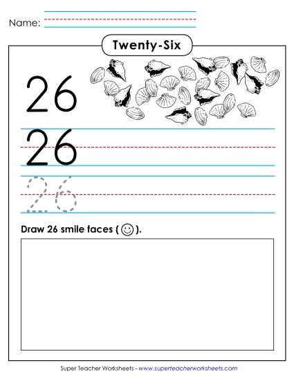 Twenty-Six - Trace, Print, Draw: 26