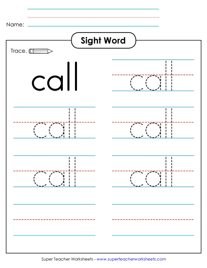 Trace the Word: Call Trace the Word: Call