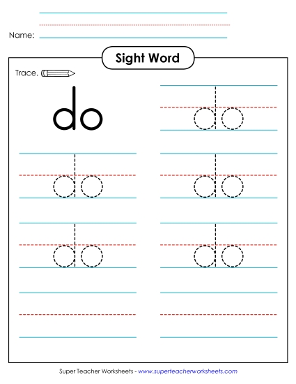 Trace the Word: Do