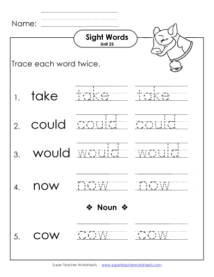 Worksheets - Trace Twice (Unit 25) Worksheets - Trace Twice (Unit 25)