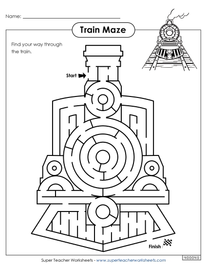 Medium - Train Maze Medium - Train Maze
