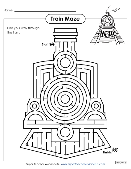 Hard - Train Maze Hard - Train Maze