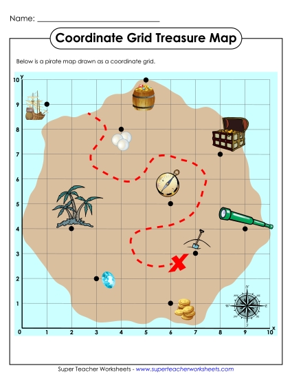 Basic (Positive Numbers to 20) - Treasure Map - Basic Basic (Positive Numbers to 20) - Treasure Map - Basic