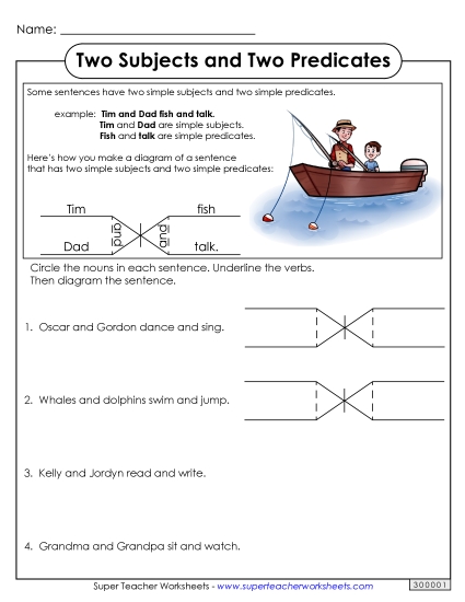 Basic - Two Subjects and Two Predicates Basic - Two Subjects and Two Predicates