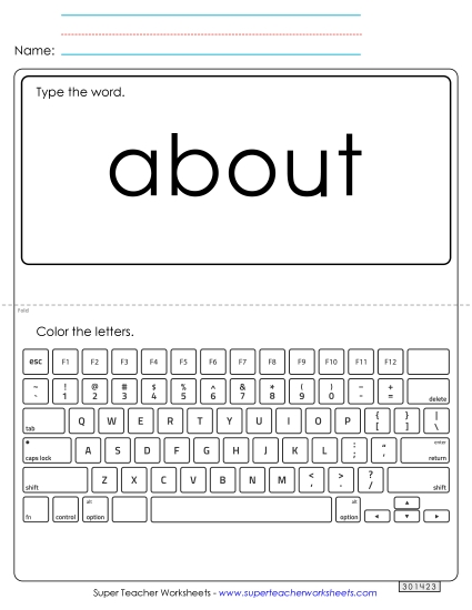 Type the Word: About Type the Word: About