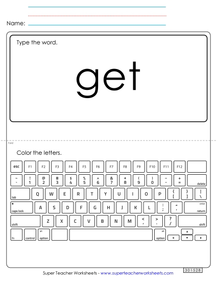 Type the Word: Get Type the Word: Get
