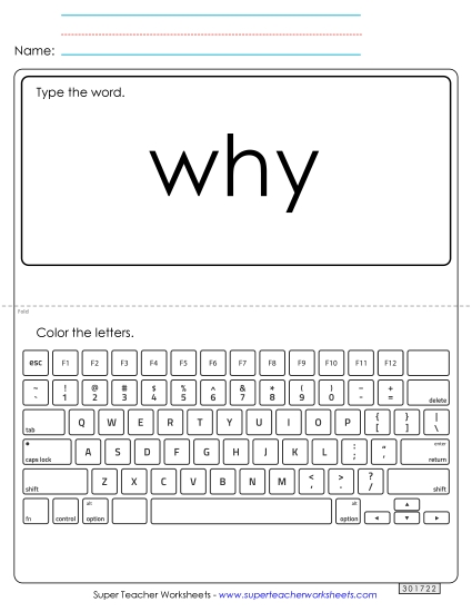Type the Word: Why Type the Word: Why