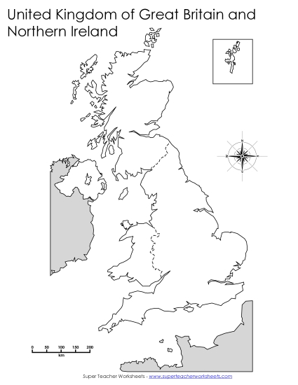 Maps of United Kingdom - United Kingdom - Blank Map Maps of United Kingdom - United Kingdom - Blank Map