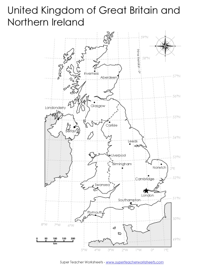 Maps of United Kingdom - United Kingdom - Latitude & Longitude Maps of United Kingdom - United Kingdom - Latitude & Longitude
