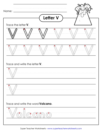 Letter V - Uppercase V (Outlined Letters) Letter V - Uppercase V (Outlined Letters)