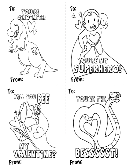 Cards - Valentine Mini-Cards Cards - Valentine Mini-Cards