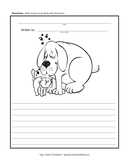 Holiday Story Pictures - Valentine's Day - Puppy-Kitty Love Holiday Story Pictures - Valentine's Day - Puppy-Kitty Love