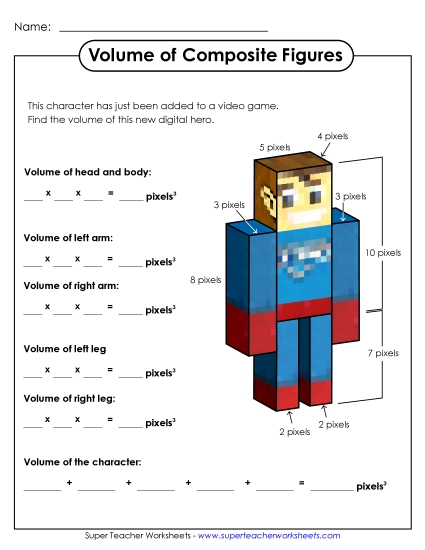 Basic: All Lengths Given Single, Whole Number Lengths - Video Game Volume (Basic) Basic: All Lengths Given Single, Whole Number Lengths - Video Game Volume (Basic)