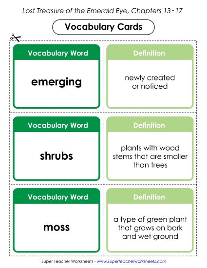Chapters 13-17 - Vocab. Cards for Chapters 13-17 Chapters 13-17 - Vocab. Cards for Chapters 13-17