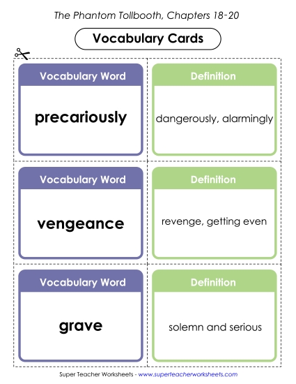 Chapters 18 - 20 - Vocab. Cards for Chapters 18-20 Chapters 18 - 20 - Vocab. Cards for Chapters 18-20