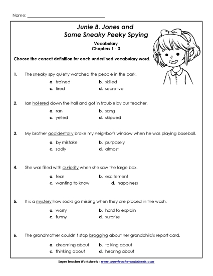 Chapters 1-3 - Vocab for Chapters 1-3