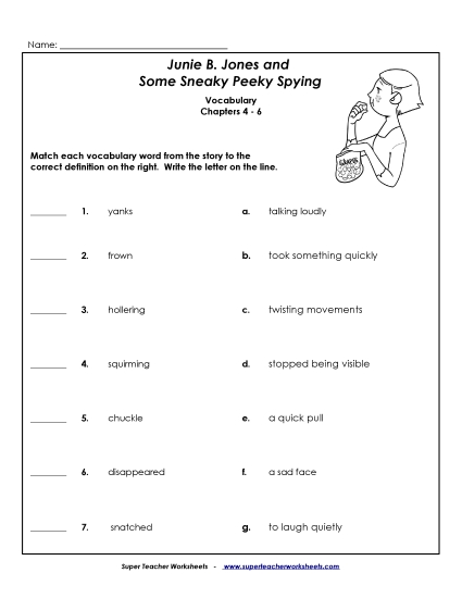 Chapters 4-6 - Vocab for Chapters 4-6