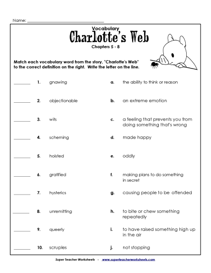 Chapters 5 - 8 - Vocab for Chapters 5-8