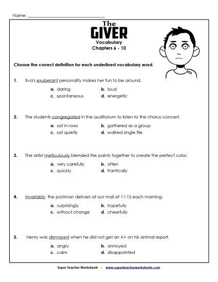 Chapters 6-10 - Vocab for Chapters 6-10 Chapters 6-10 - Vocab for Chapters 6-10