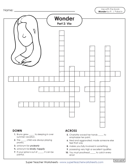 Part 2 - Via - Vocabulary Crossword for Part 2 