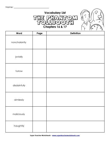 Chapters 16 & 17 - Vocabulary for Chapters 16 - 17 Chapters 16 & 17 - Vocabulary for Chapters 16 - 17