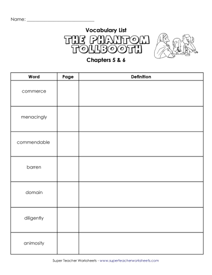 Chapters 5 & 6 - Vocabulary for Chapters 5 & 6 Chapters 5 & 6 - Vocabulary for Chapters 5 & 6