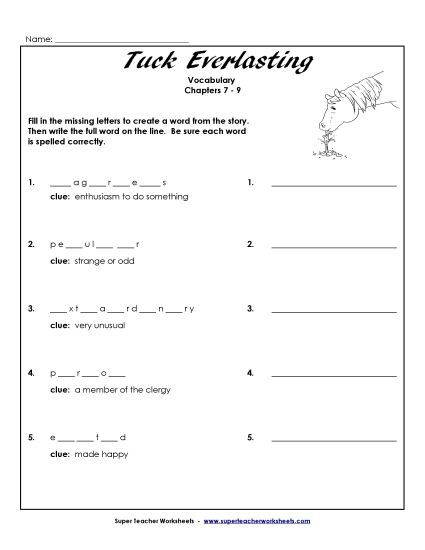 Chapters 7 through 9 - Vocabulary for Chapters 7-9 Chapters 7 through 9 - Vocabulary for Chapters 7-9